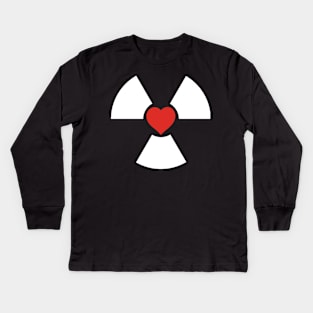 Love Nuclear Energy Kids Long Sleeve T-Shirt